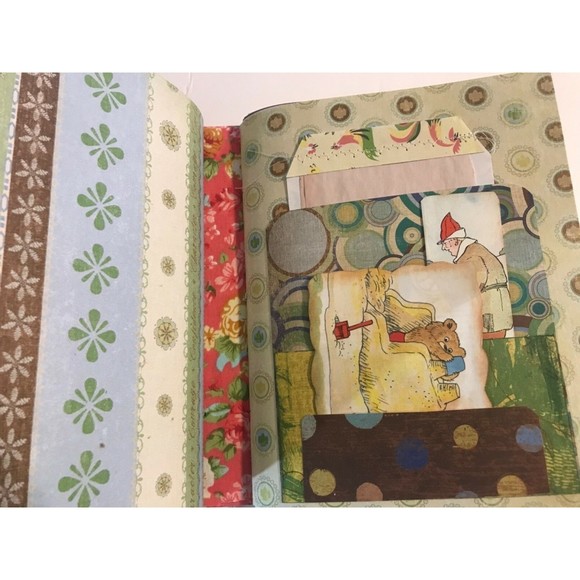 Old MacDonald Had a Farm Little Golden Book Handmade Junk Journal - Picture 8 of 12